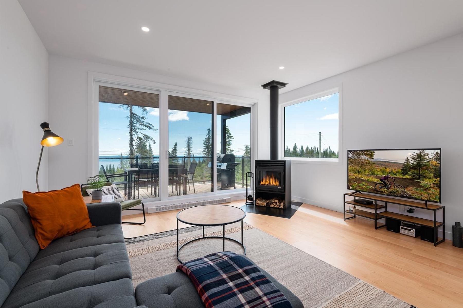 Les Chalets Du Massif De Charlevoix プティット・リヴィエール・サン・フランソワ 部屋 写真