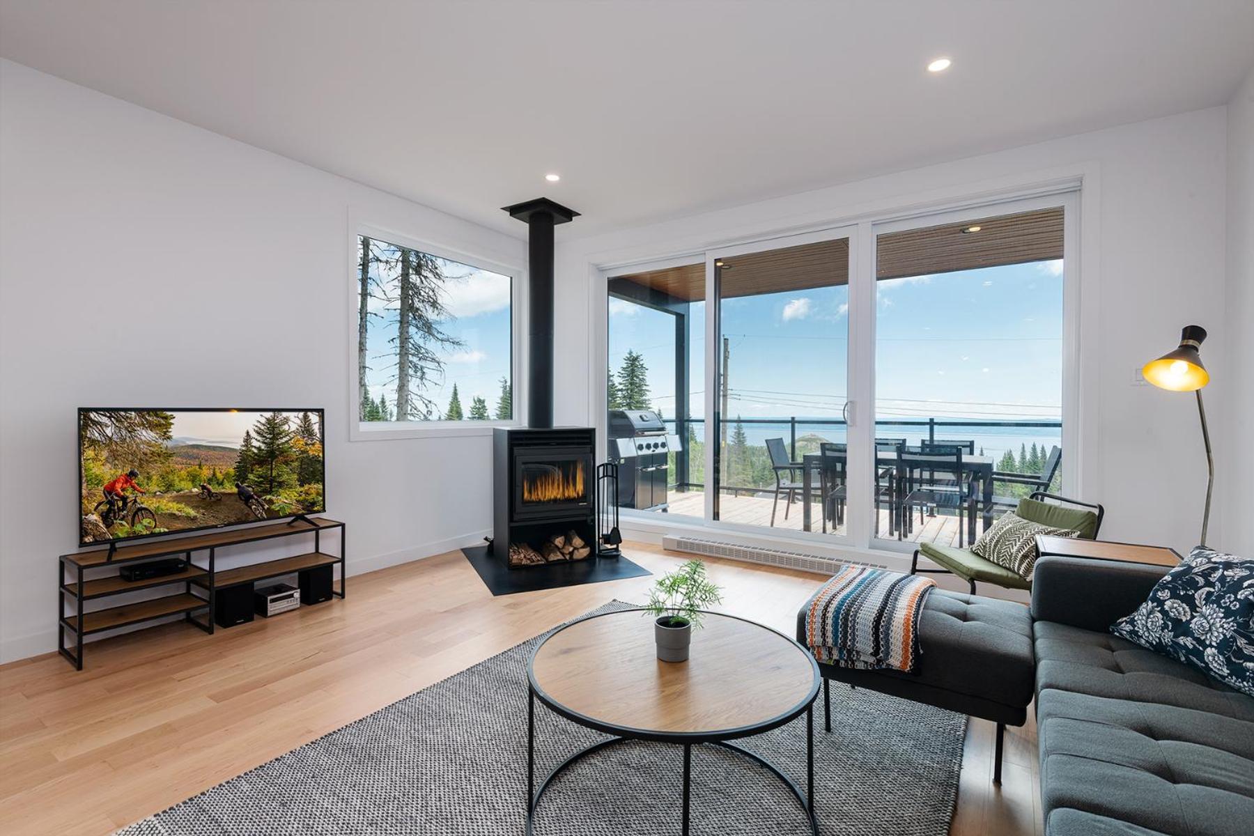 Les Chalets Du Massif De Charlevoix プティット・リヴィエール・サン・フランソワ 部屋 写真