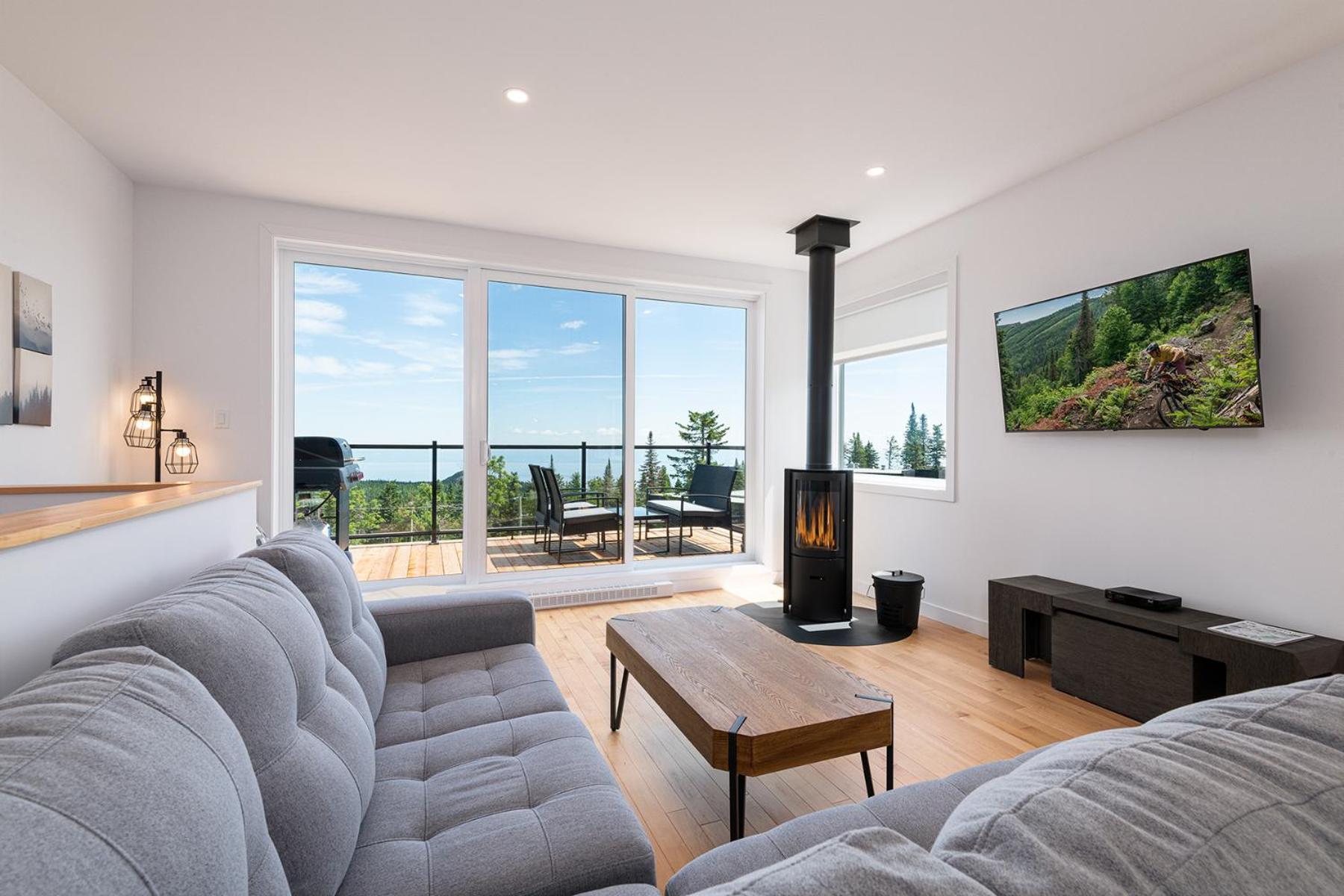 Les Chalets Du Massif De Charlevoix プティット・リヴィエール・サン・フランソワ 部屋 写真