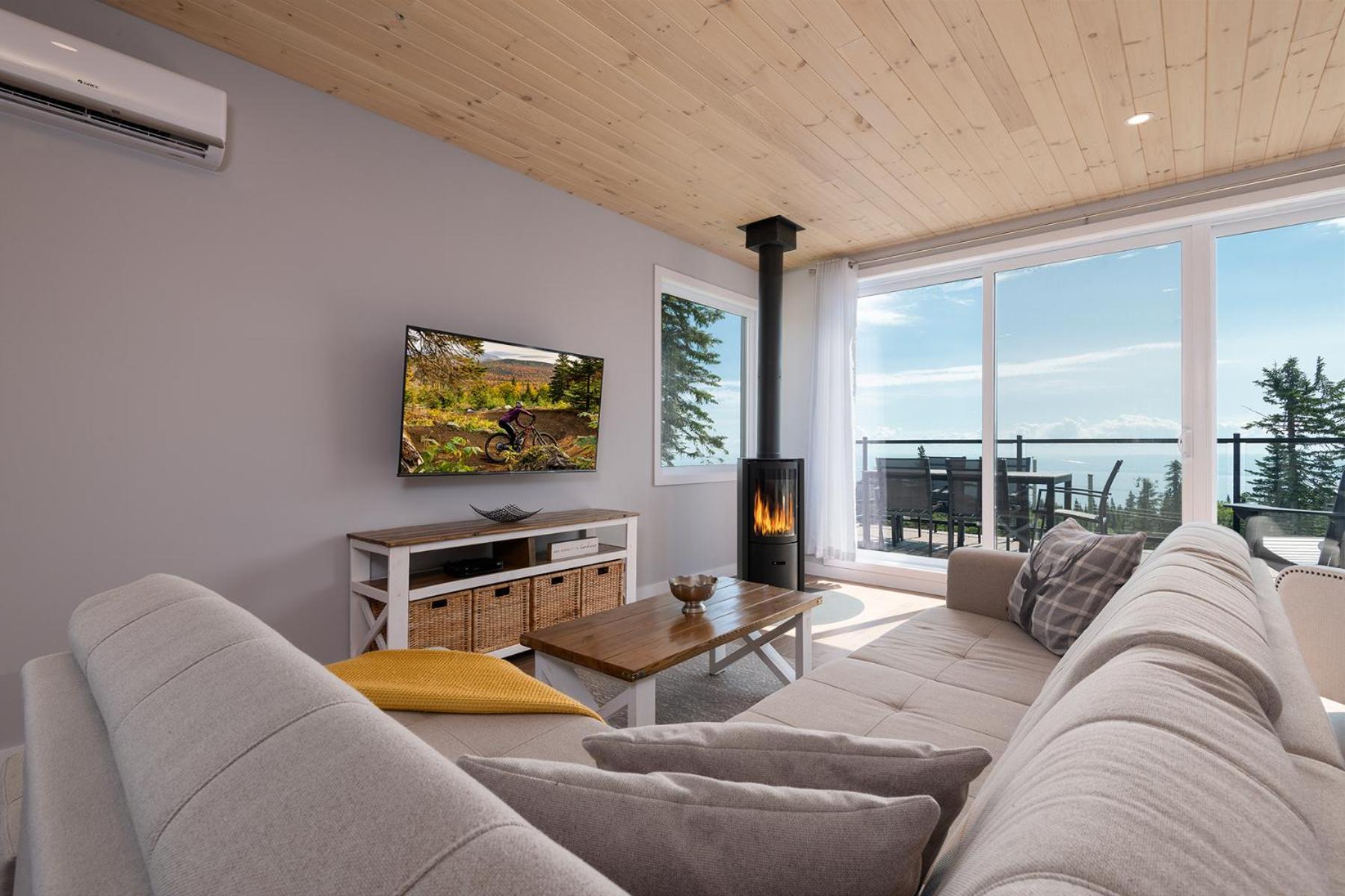 Les Chalets Du Massif De Charlevoix プティット・リヴィエール・サン・フランソワ 部屋 写真